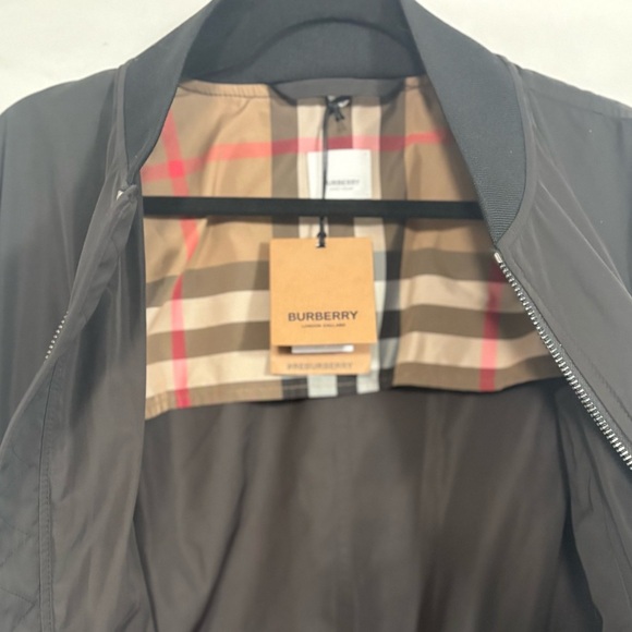 Burberry Black Bomber Jacket — NWT (Men’s M) - Picture 8 of 9